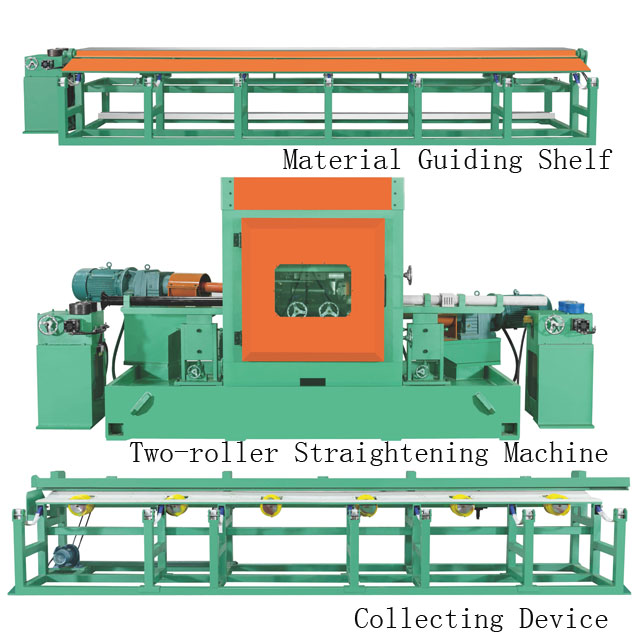 Máquina trefiladora combinada LHJZ (equipada con máquina enderezadora de dos rodillos) -A