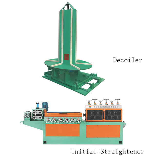 Máquina trefiladora combinada LHJZ (equipada con máquina enderezadora de dos rodillos) -B